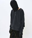 NOCTO ARCHIVE/ノクト アーカイブ Elbow Patch Henley Neck Knit