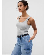 【SALE／34%OFF】GAP (W)モダン タンクトップ ギャップ トップス ノースリーブ・タンクトップ ホワイト …