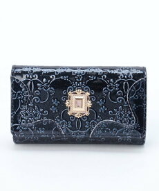 ANNA SUI アナスイ ANNA SUI ルーミー マルチケース クイーポ 財布・ポーチ・ケース その他の財布・ポーチ・ケース パープル ネイビー グリーン グレー【送料無料】