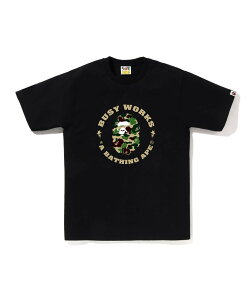 A BATHING APE (M)ABC CAMO BUSY WORKS STA TEE M A xCVO GCv gbvX Jbg\[ETVc zCg ubNyz