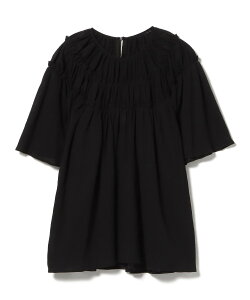 �ySALE�^50%OFF�zBEAMS HEART WOMEN �t���� �M���U�[ �u���E�X �r�[���X �A�E�g���b�g �g�b�v�X �V���c�E�u���E�X �u���[ �I�����W �u���b�N