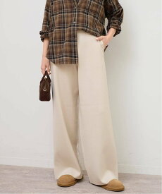 JOURNAL STANDARD relume 《WEB限定追加》【MULTI FUNC+】セミワイドニットパンツ ジャーナル スタンダード レリューム パンツ その他のパンツ ベージュ ネイビー【送料無料】