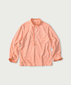 45R フリル天竺の四角ヘンリー(45草染) フォーティファイブアール トップス カットソー・Tシャツ【送料無料】
