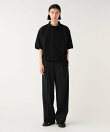メッシュ スキッパー ポロシャツ