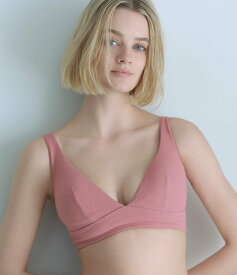 PEACH JOHN 【ヘルシーなコーデに◎】コットンミックスリブノンワイヤーブラ ピーチ・ジョン インナー・ルームウェア ブラジャー ホワイト レッド ブルー