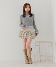 【人気カラー再入荷】レイヤードケーブルニット