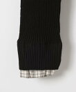 【人気カラー再入荷】レイヤードケーブルニット