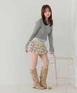 【人気カラー再入荷】レイヤードケーブルニット