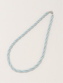 【SALE／80%OFF】ARCHIVER realize select/(W)【76】24inch riple 4mmガラスパールネックレス レアリゼ アクセサリー・腕時計 ネックレス ホワイト グレー