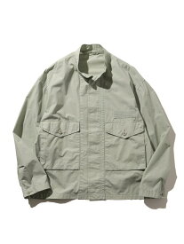 【SALE／60%OFF】B:MING by BEAMS B:MING by BEAMS / ガーメントダイ ミリタリー ブルゾン ビームス アウトレット ジャケット・アウター ブルゾン・ジャンパー カーキ イエロー【送料無料】