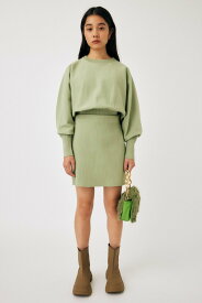 【SALE／50%OFF】MOUSSY KNIT COMBI MINI ドレス マウジー ワンピース・ドレス ワンピース ブラック ブラウン カーキ【送料無料】