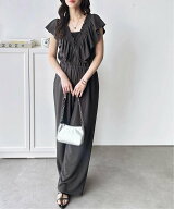 【SALE／20%OFF】GeeRA マルチWAYフリルサロペット ジーラ オールインワン・オーバーオール オーバーオー…