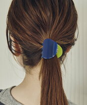 楽天市場】ヘアクリップ ミニ（カラーグリーン）の通販