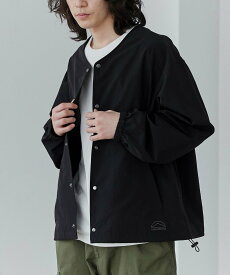 coen 【C.Mt】FUNCTION NOCOLLAR BLOUSON コーエン ジャケット・アウター ブルゾン・ジャンパー ブラック グレー ベージュ【送料無料】