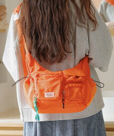 niko and ... オリジナルライトパッカブルマルチショルダーバッグ ニコアンド バッグ ショルダーバッグ シルバー オレンジ ブラック【送料無料】