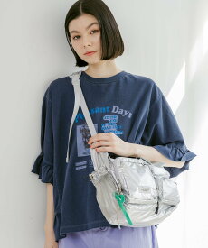 niko and ... オリジナルライトパッカブルマルチショルダーバッグ ニコアンド バッグ ショルダーバッグ シルバー ブラック【送料無料】