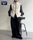 【Reebok】フリースベスト