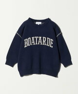 【SALE／40%OFF】UNITED ARROWS green label relaxing ロゴジャガード ニットプルオーバー / キッズ 100c…