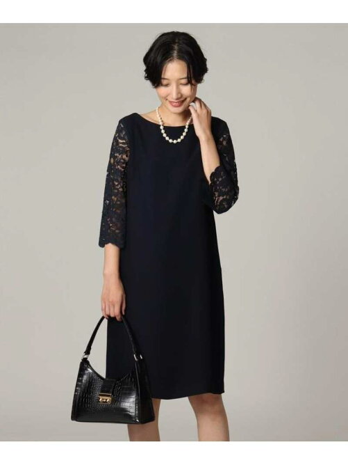 Untitled レーススリーブツイルワンピース Rakuten Fashion 楽天ファッション 旧楽天ブランドアベニュー Bt40