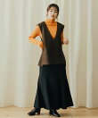 ウールライクマーメイドスカート