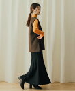 ウールライクマーメイドスカート