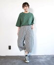 R4457 ひざ下丈のトイパンツ