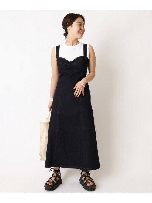 U By Spick Span デニムビスチェワンピース Rakuten Fashion 楽天ファッション 旧楽天ブランドアベニュー Dd21