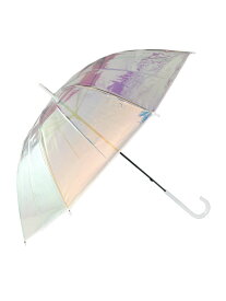 【SALE／30%OFF】X-girl MILLS LOGO SHINY UMBRELLA 傘 X-girl エックスガール ファッショングッズ 長傘