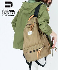 【SALE／10%OFF】FREDRIK PACKERS FREDRIK PACKERS/420D DAYPACK デイパック バックパック リュックサック セットアップセブン バッグ リュック・バックパック ベージュ ブラック グレー【送料無料】