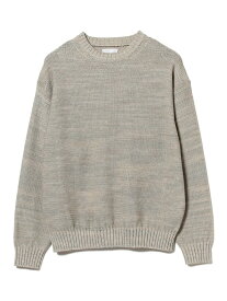 【SALE／70%OFF】BEAMS T scair / SPACE DYED CREW NECK SWEATER ビームス アウトレット トップス ニット【送料無料】