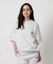【SALE／40%OFF】California General Store ＜CGS.＞ オーガニックコットン スウェット クルーネック ショートスリーブ ビューティー＆ユース　ユナイテッドアローズ トップス スウェット・トレーナー ブルー グレー【送料無料】
