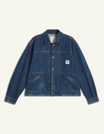 Maison Kitsune MK x KURO SELVEDGE VOYAGE DENIM JACKET メゾン キツネ ジャケット・アウター デニムジャケット ネイビー【送料無料】