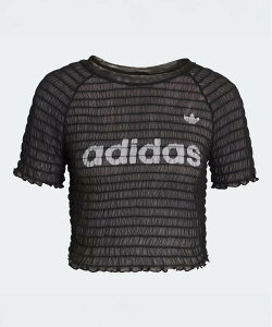 JOINT WORKS adidas originals / �A�f�B�_�X SMOCKED CALI TEE �W���C���g���[�N�X �g�b�v�X �J�b�g�\�[�ET�V���c �u���b�N�y���������z