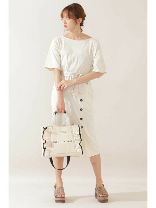 Jill By Jillstuart Ray1月号掲載 フリルトートバッグ 大 Rakuten Fashion 楽天ファッション 旧楽天ブランドアベニュー V1