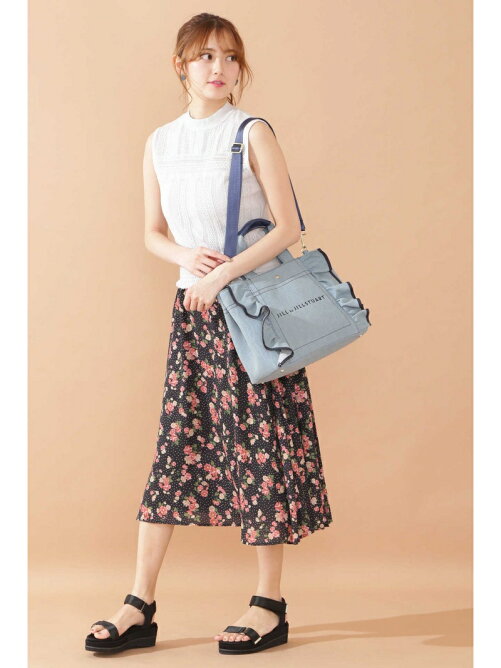 Jill By Jillstuart Ray1月号掲載 フリルトートバッグ 大 Rakuten Fashion 楽天ファッション 旧楽天ブランドアベニュー V88891