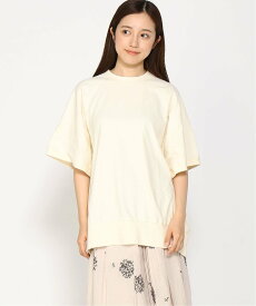 【SALE／10%OFF】LOWRYS FARM (W)ピグメントBIGSS ローリーズファーム トップス カットソー・Tシャツ グレー ベージュ パープル