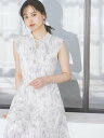 【SALE／30%OFF】SNIDEL 【00サイズあり】プリーツプリントワンピース スナイデル ワンピース・ドレス ワンピース グ…