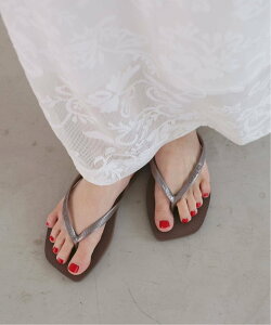 SLOBE IENA Havaianas/�n���C�A�i�X Slim Square �T���_�� SLIM SQUARE4 148301 �X���[�u �C�G�i �V���[�Y�E�C �T���_�� �u���E�� �u���b�N �s���N�y���������z