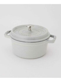 212 KITCHEN STORE ココット ラウンド 20cm カンパーニュ ＜STAUB ストウブ＞ トゥーワントゥーキッチンストア 食器・調理器具・キッチン用品 その他の食器・調理器具・キッチン用品 グレー【送料無料】