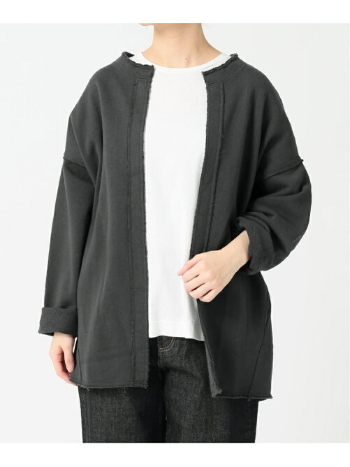 Slobe Iena 裏毛ノーカラーカーディガン Rakuten Fashion 楽天ファッション 旧楽天ブランドアベニュー Cm53