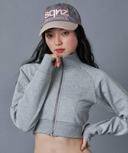B ONE SOUL ��WEB���� / �Z�b�g�A�b�v�Ή� / ���f�B�[�X�O���b�^�[�W�b�v�X�E�F�b�g / sqnz glitter zip top �i�o�� �g�b�v�X �p�[�J�[�E�t�[�f�B�[ �u���b�N �u���E�� �s���N �O���[�y���������z