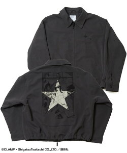 CONVERSE TOKYO �yCLAMP�z�wxxxHOLiC�xGRAPHIC COACH JACKET �R���o�[�X�g�E�L���E �W���P�b�g�E�A�E�^�[ �u���]���E�W�����p�[ �O���[�y���������z