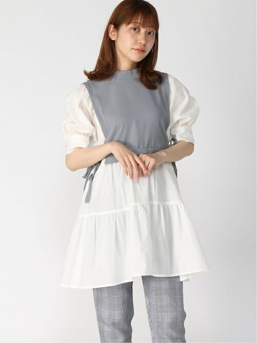 Wego Wego L サイドリボンレイヤードミニワンピース Rakuten Fashion 楽天ファッション 旧楽天ブランドアベニュー Da64