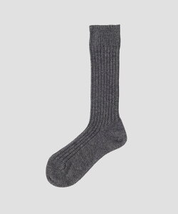 MARGARET HOWELL WOOL COTTON RIB SOCKS }[KbgEnEG CEbOEFA C Cbh O[ zCgyz