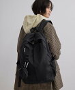 【WEB限定】ラウンドポーチ&エコバッグ付き撥水リュック