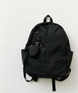 【WEB限定】ラウンドポーチ&エコバッグ付き撥水リュック