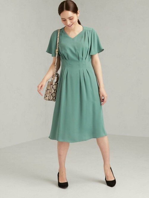 United Arrows Ltd Outlet D P ウエストタック フレアスリーブ ワンピース Rakuten Fashion 楽天ファッション 旧楽天ブランドアベニュー Cs65