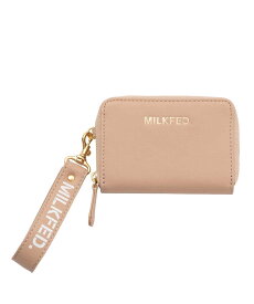 【SALE／30%OFF】MILKFED. SOLID COLOR MULTI CASE MILKFED. ミルクフェド 財布・ポーチ・ケース コインケース・小銭入れ・札入れ ベージュ ブラック ブルー パープル【送料無料】