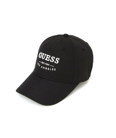 【SALE／5%OFF】GUESS GUESS 帽子 ベースボールキャップ (U)Logo Baseball Cap ゲス 帽子 キャップ ブラック ベージュ【送料無料】