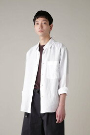 MARGARET HOWELL SHIRTING LINEN マーガレット・ハウエル トップス シャツ・ブラウス ホワイト【送料無料】